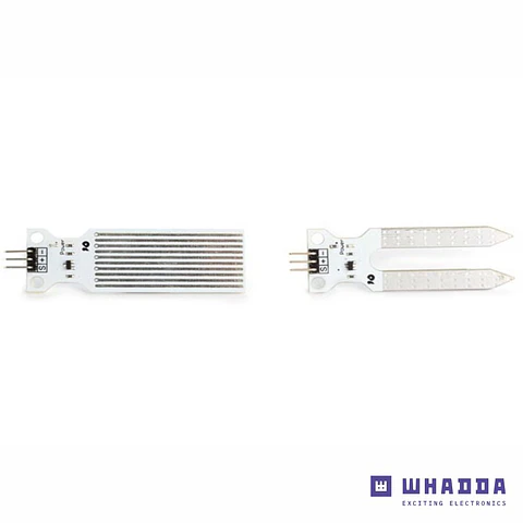 Módulo Sensor de Água + Sensor de Humidade do Solo WHADDA