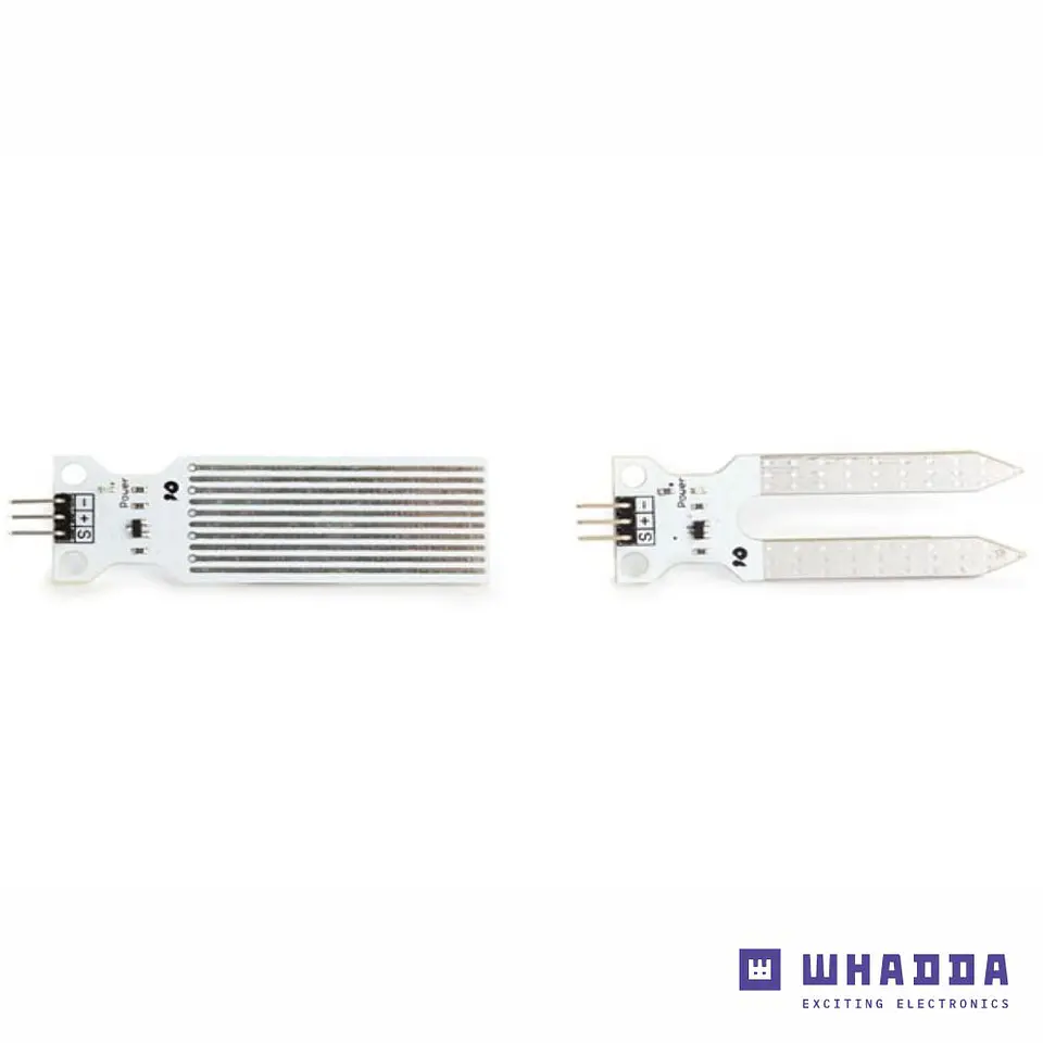 Módulo Sensor de Água + Sensor de Humidade do Solo WHADDA 1