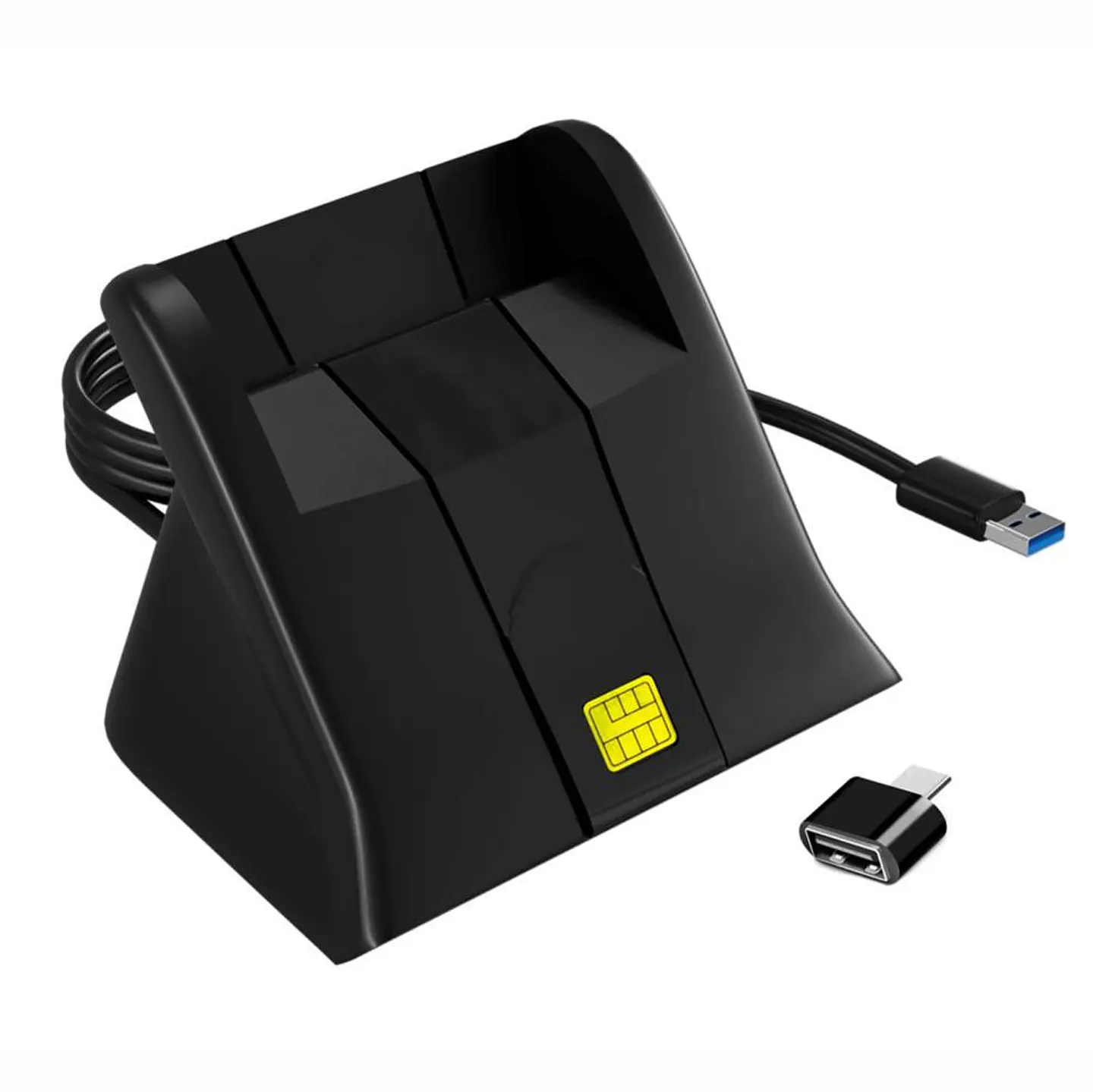 Leitor De Cartão Cidadão USB C/ Adaptador USB-C 1