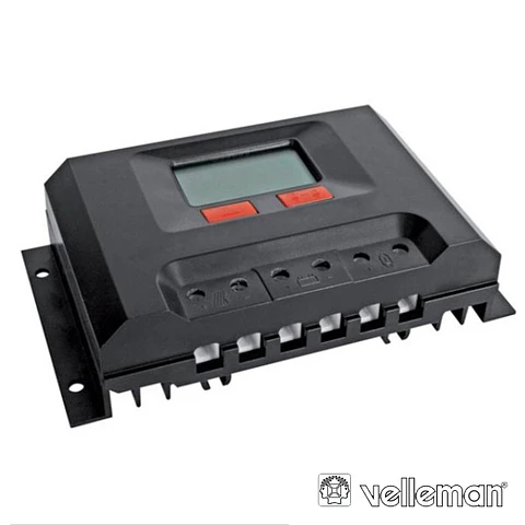REGULADOR PAINEL FOTOVOLTÁICO 30 AMP 12V VELLEMAN