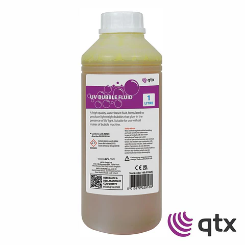 Líquido De Bolhas Ultravioleta 1L QTX