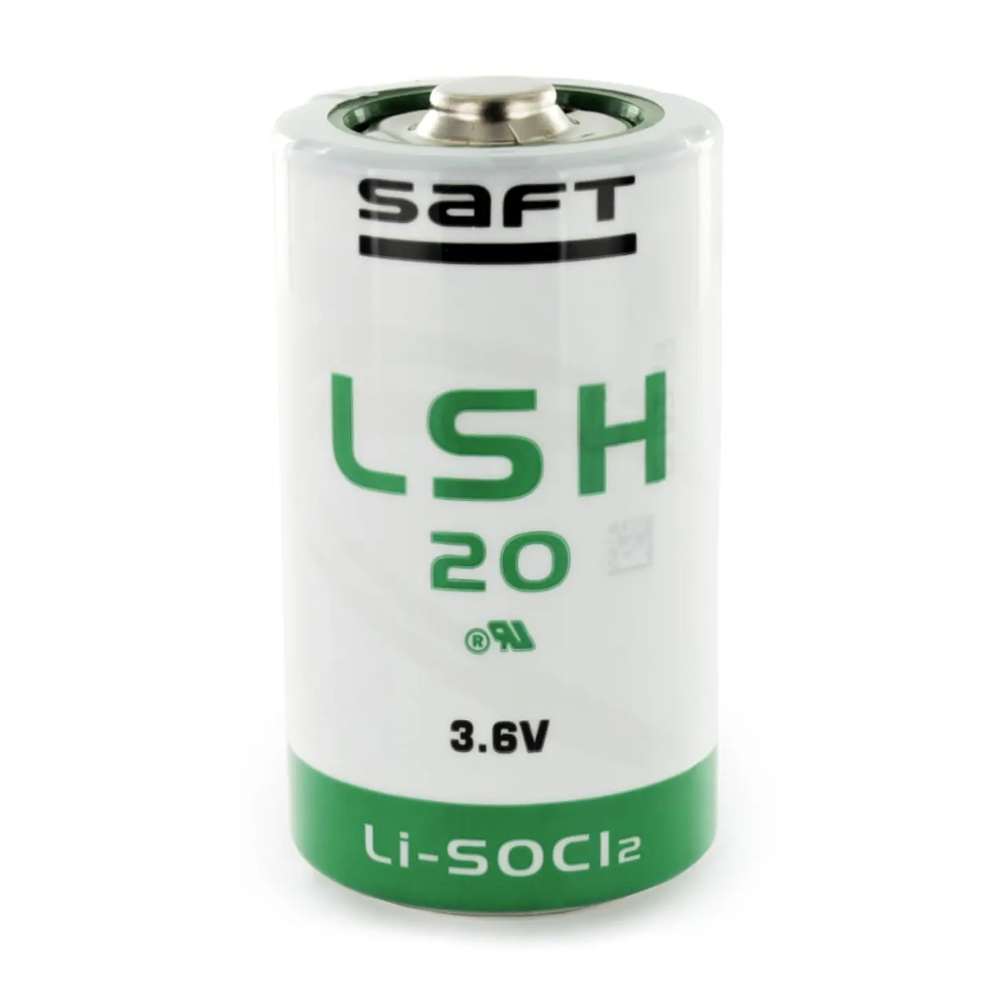 Pilha Lítio H20 3.6V 13000mAh SAFT 1