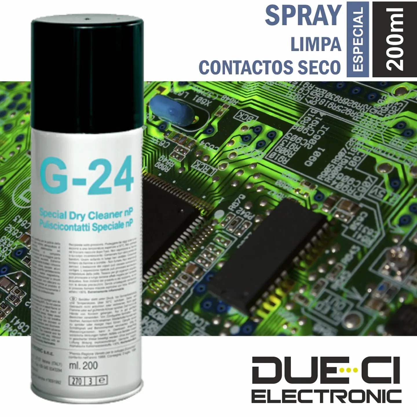 SPRAY DE 200ML LIMPEZA ESPECIAL CI DUE-CI 1