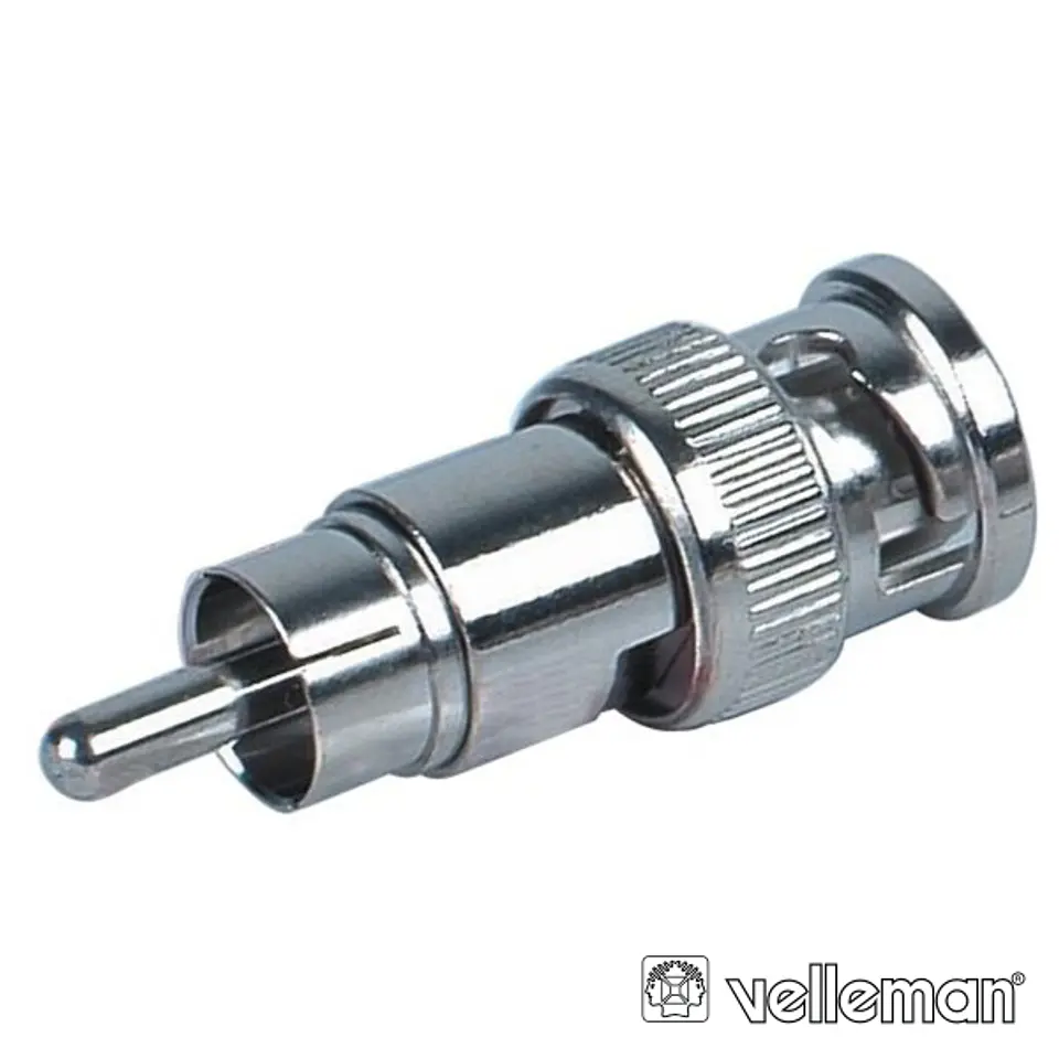 FICHA ADAPTADORA BNC MACHO / RCA MACHO 1