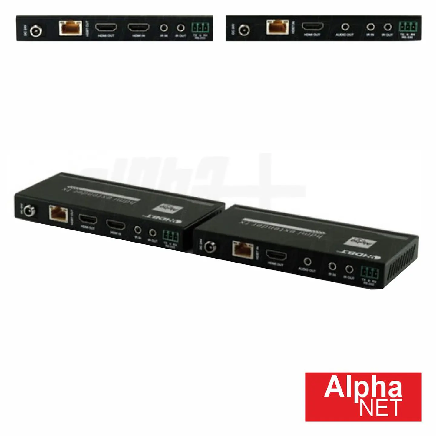 Extensor de Sinal HDMI Via RJ45 CAT6 Loop Out 120m ALPHANET 1