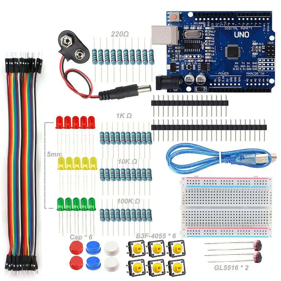 Kit Eléctrónico C/ Arduino 1