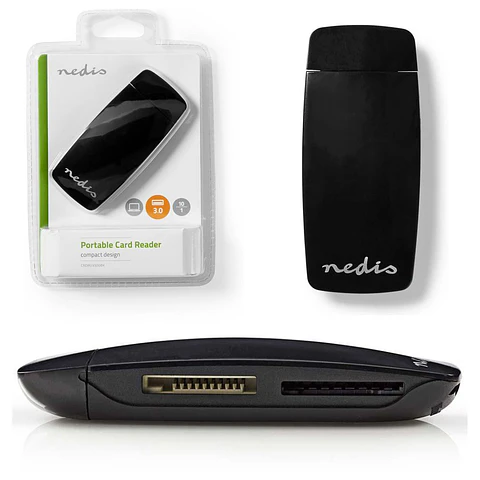 Leitor Cartões De Memória SD / USB 3.0 / 5 Gbps