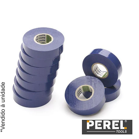 Fita Isoladora Azul - 19 mm X 20M PEREL