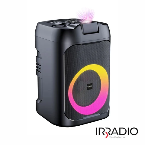 Coluna Amplificada 8" Bluetooth Bat/USB/AUX/SD/TWS Laser RGB