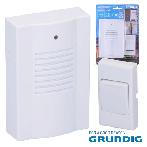 CAMPAINHA S/ FIOS C/ COMANDO 230V 16 TONS GRUNDIG