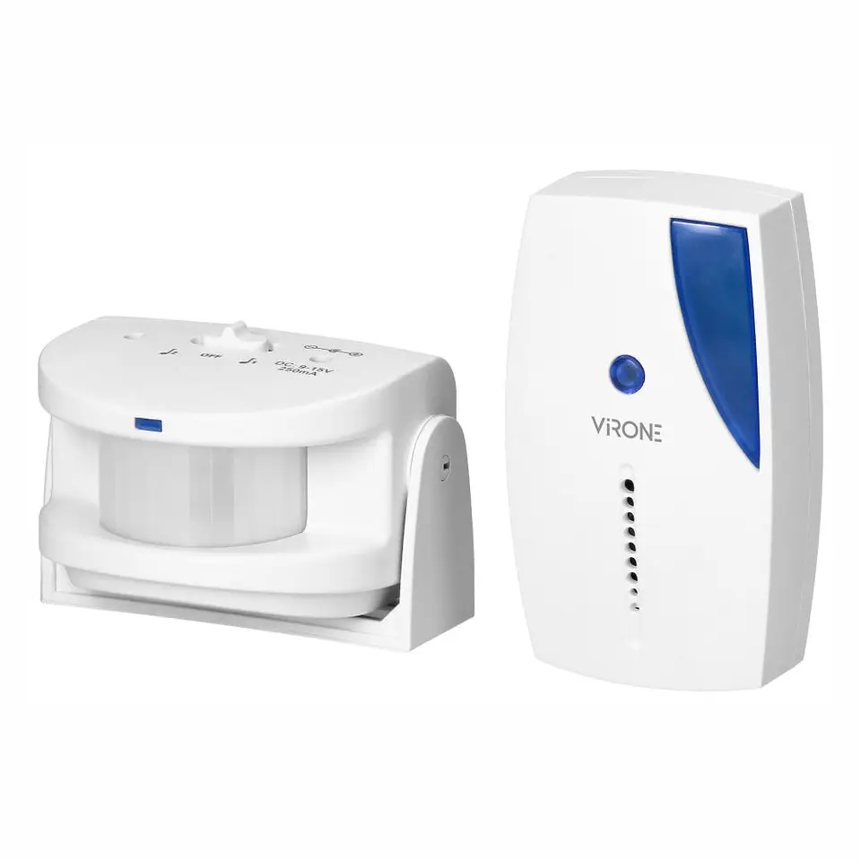 Detetor de Movimentos C/ Aviso Sonoro S/ Fios VIRONE 1