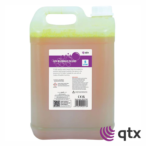 Líquido De Bolhas Ultravioleta 5L QTX