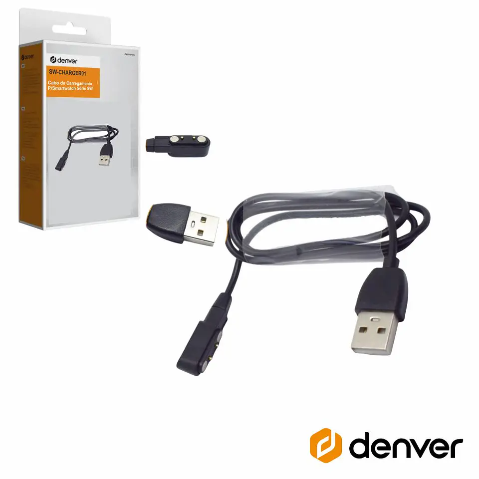 Cabo de Carregamento p/ Smartwatch Série SW DENVER 1
