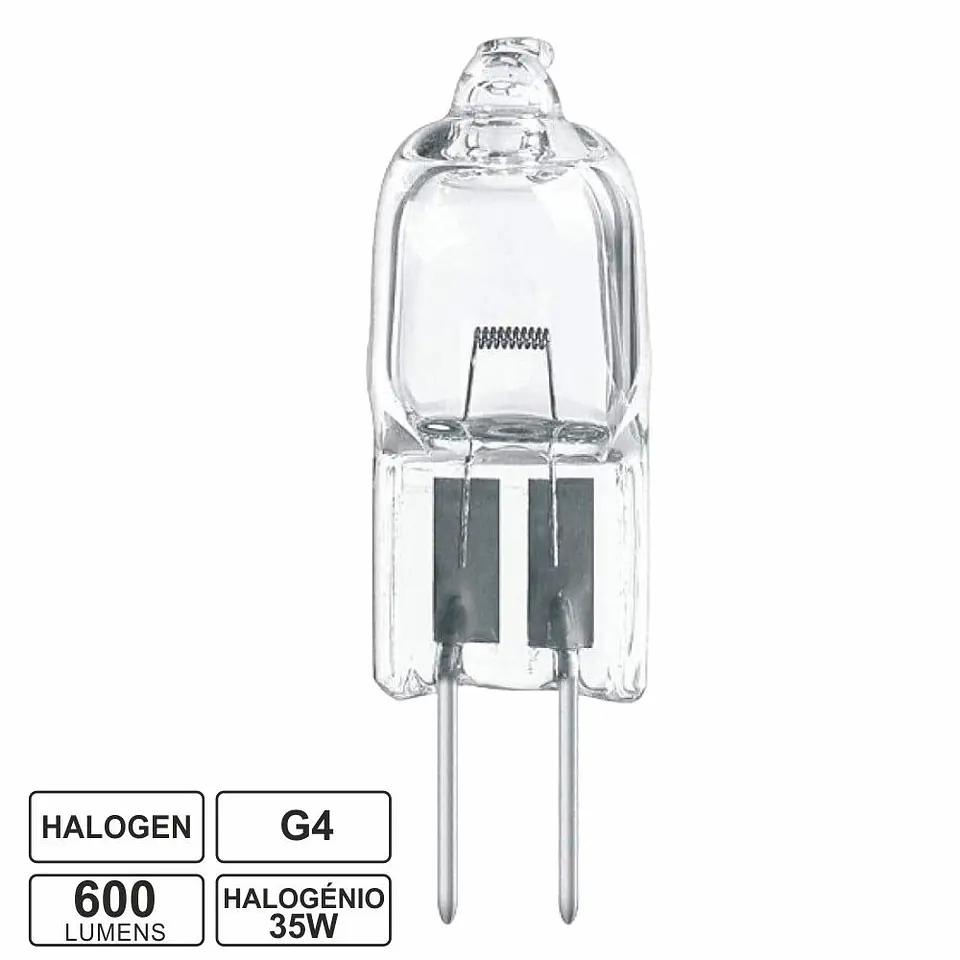 LÂMPADA G4 35W 12V HALOG 1