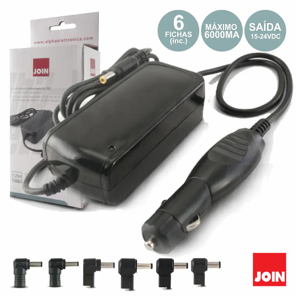 ALIMENTADOR ESTABILIZADO 15-24V 6A 120W C/ 6 FICHAS P/ AUTO 1