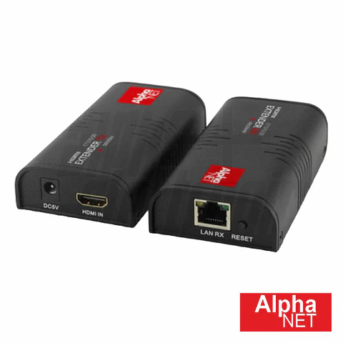 Extensor de Sinal HDMI Via RJ45 CAT6 Full HD 120m ALPHANET