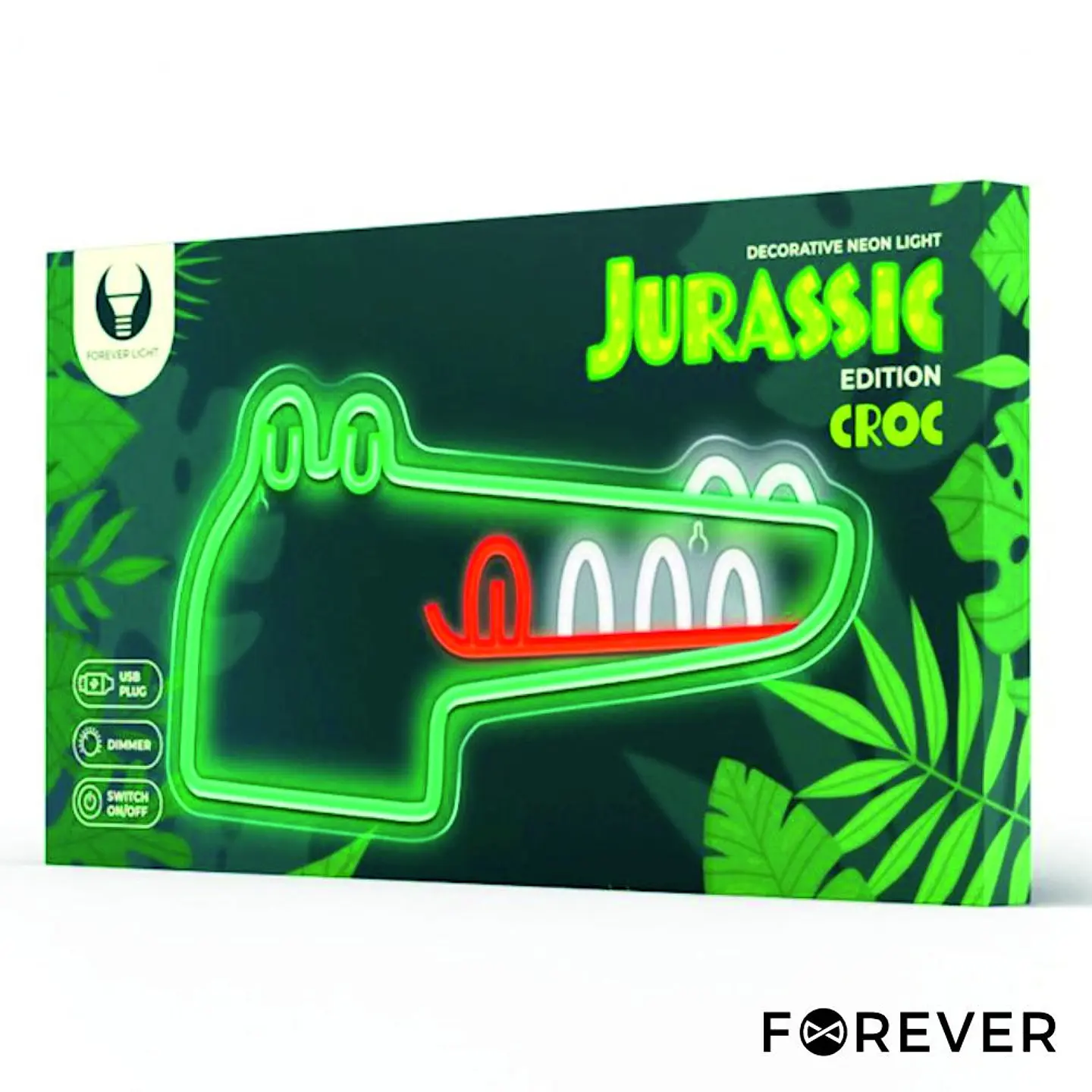 Luz LED Neon Em Forma de Crocodilo 1