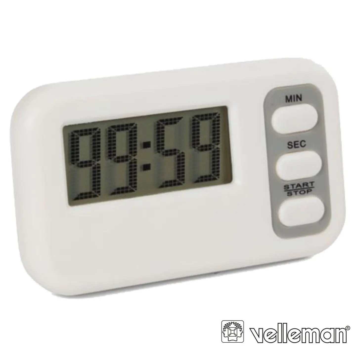 TEMPORIZADOR C/ CONTAGEM DECRESCENTE E ALARME VELLEMAN 1