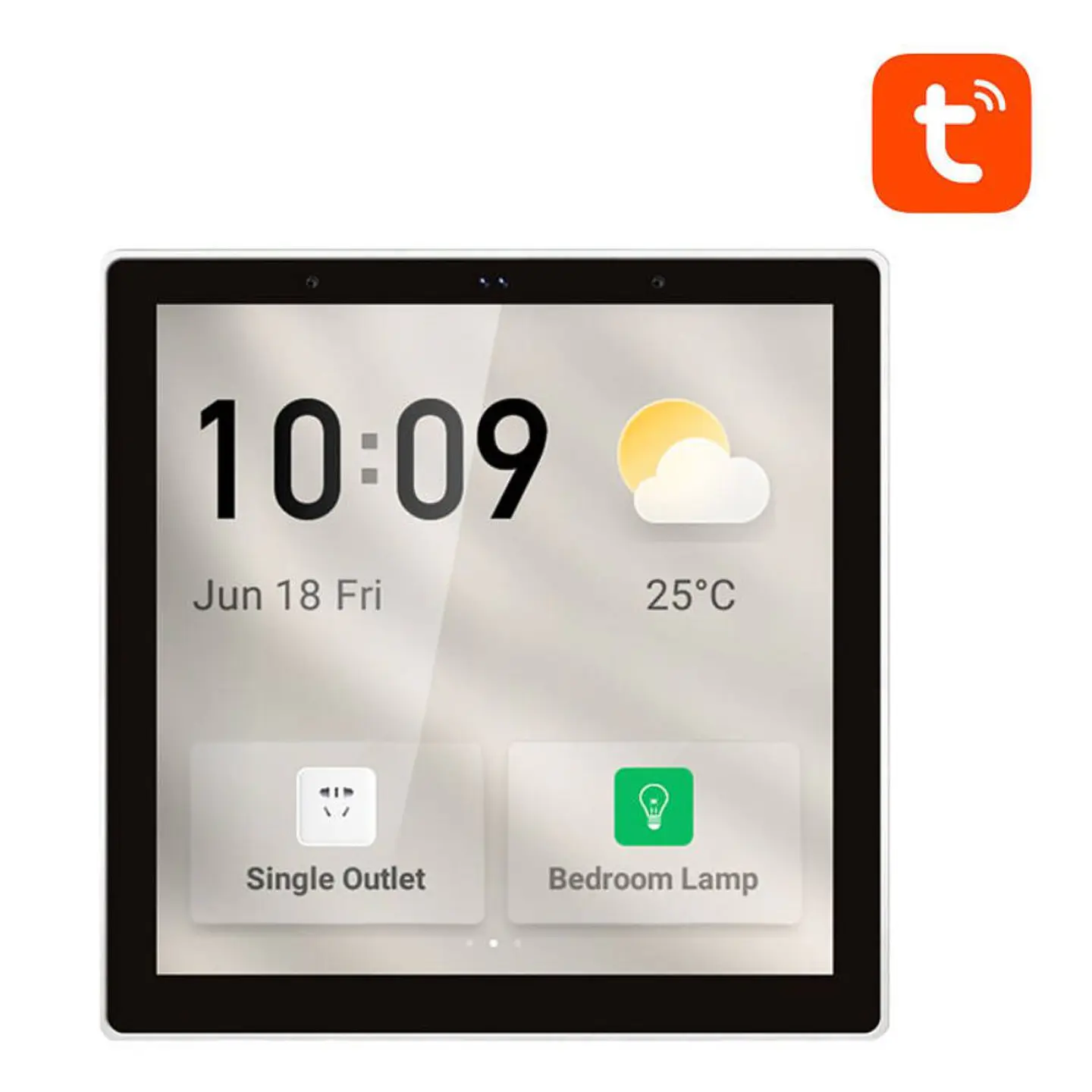 Ecrã Tátil Inteligente HMI WiFi BT Zigbee Tuya AVATTO 1