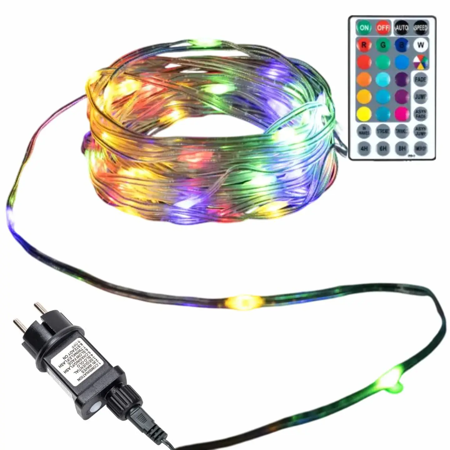 Luzes de Natal 500 LED RGB 50m IP44 1