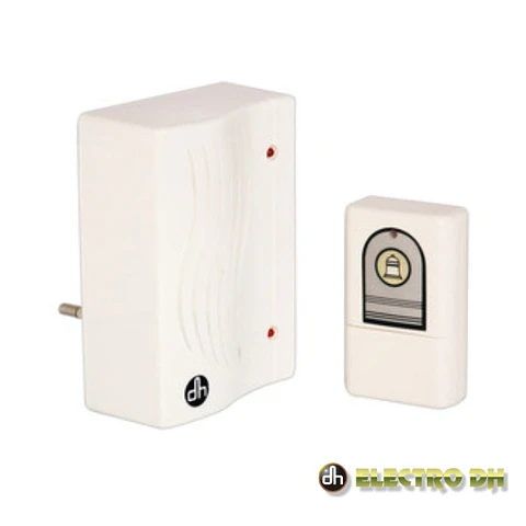 CAMPAINHA S/ FIOS C/ COMANDO 230V 16 MELODIAS EDH