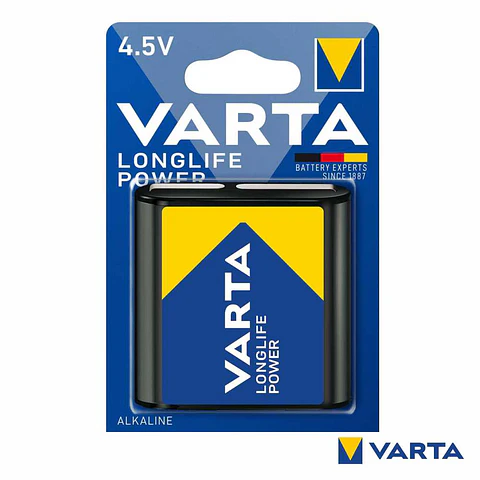 Pilha Alcalina 4.5V/3LR12 Longlife Power VARTA