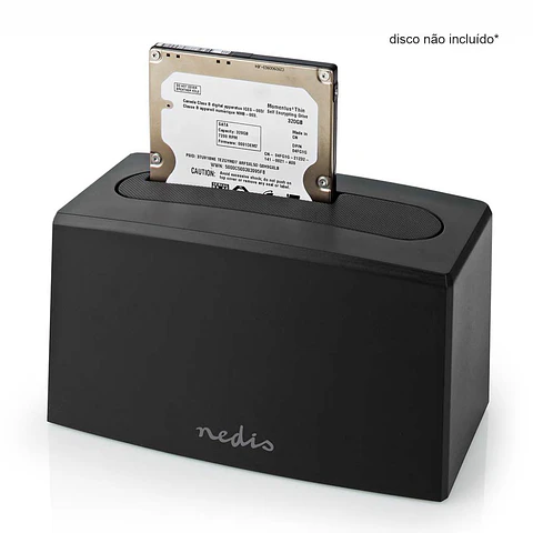 Docking Station P/ Discos Rígidos USB 3.2