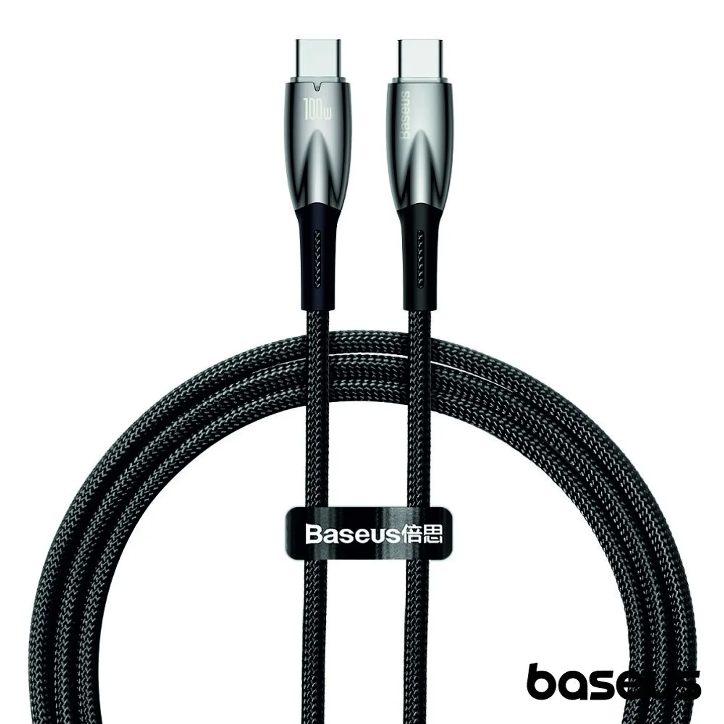 Cabo USB-C Macho P/ USB-C Macho 100W 1m Glimmer BASEUS 1