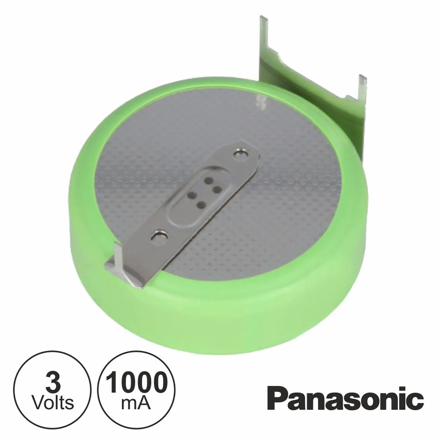 PILHA LITHIUM BOTÃO BR2477A 3V 1000MA PANASONIC 1