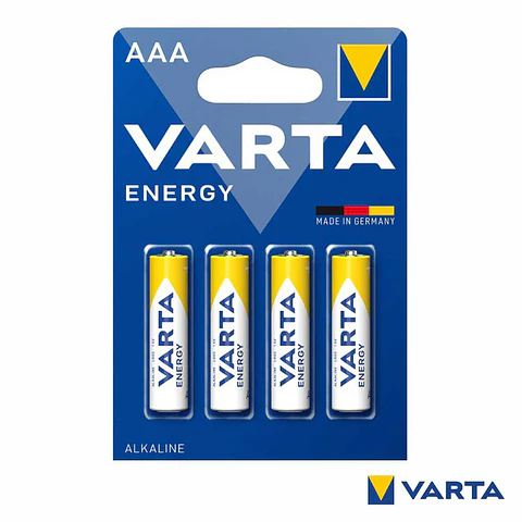 Pilha Alcalina LR03/AAA 1.5V 4x Blister VARTA