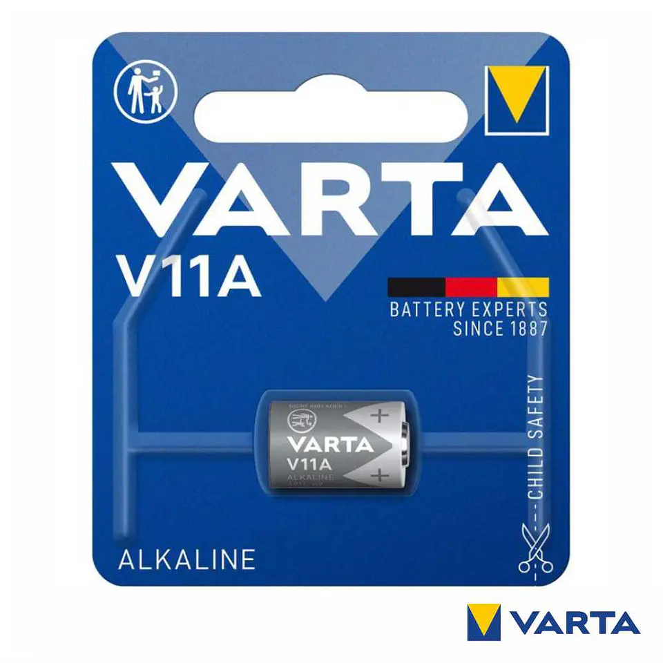 Pilha Alcalina A11 6V Blister VARTA 1