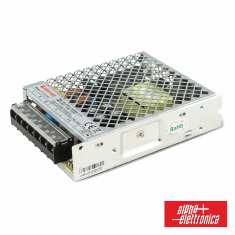 FONTE DE ALIMENTAÇÃO INDUSTRIAL 24V 156W 6.5A ALPHA