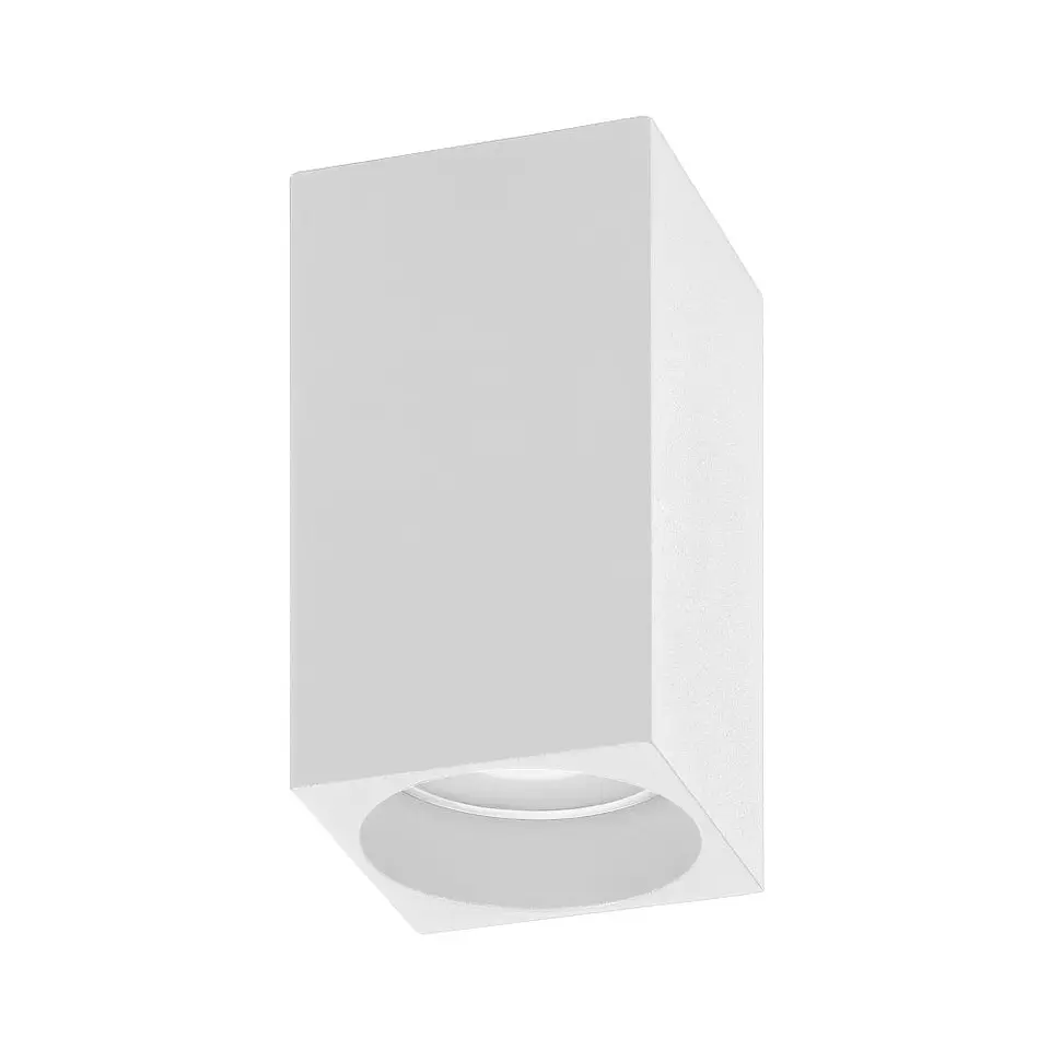 Candeeiro Teto/Parede Quadrado 50W 56mm Branco ADVITI 1