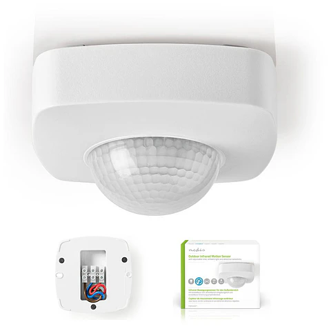 Detector de Movimento PIR P/ Exterior NEDIS