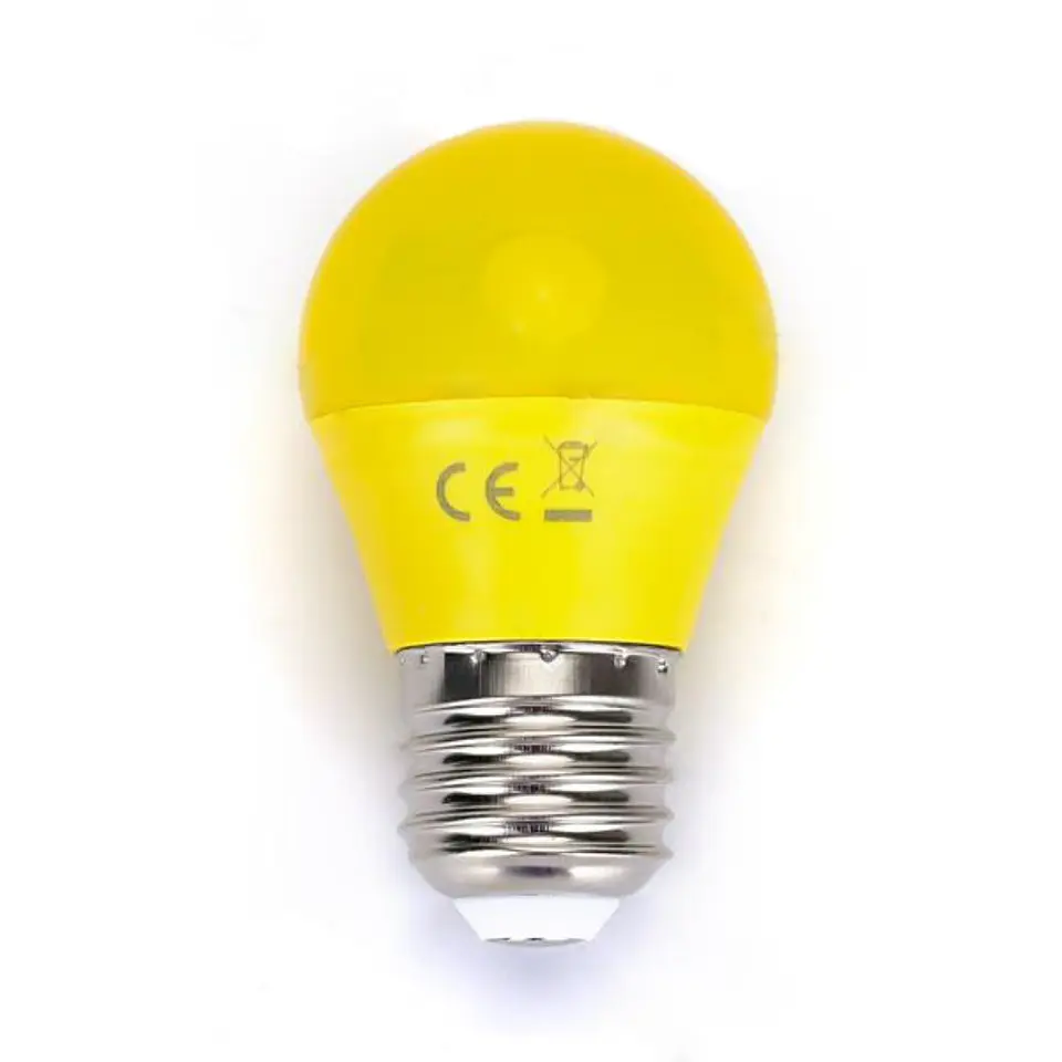Lâmpada E27 4W= 30W 230V LED Amarelo 1