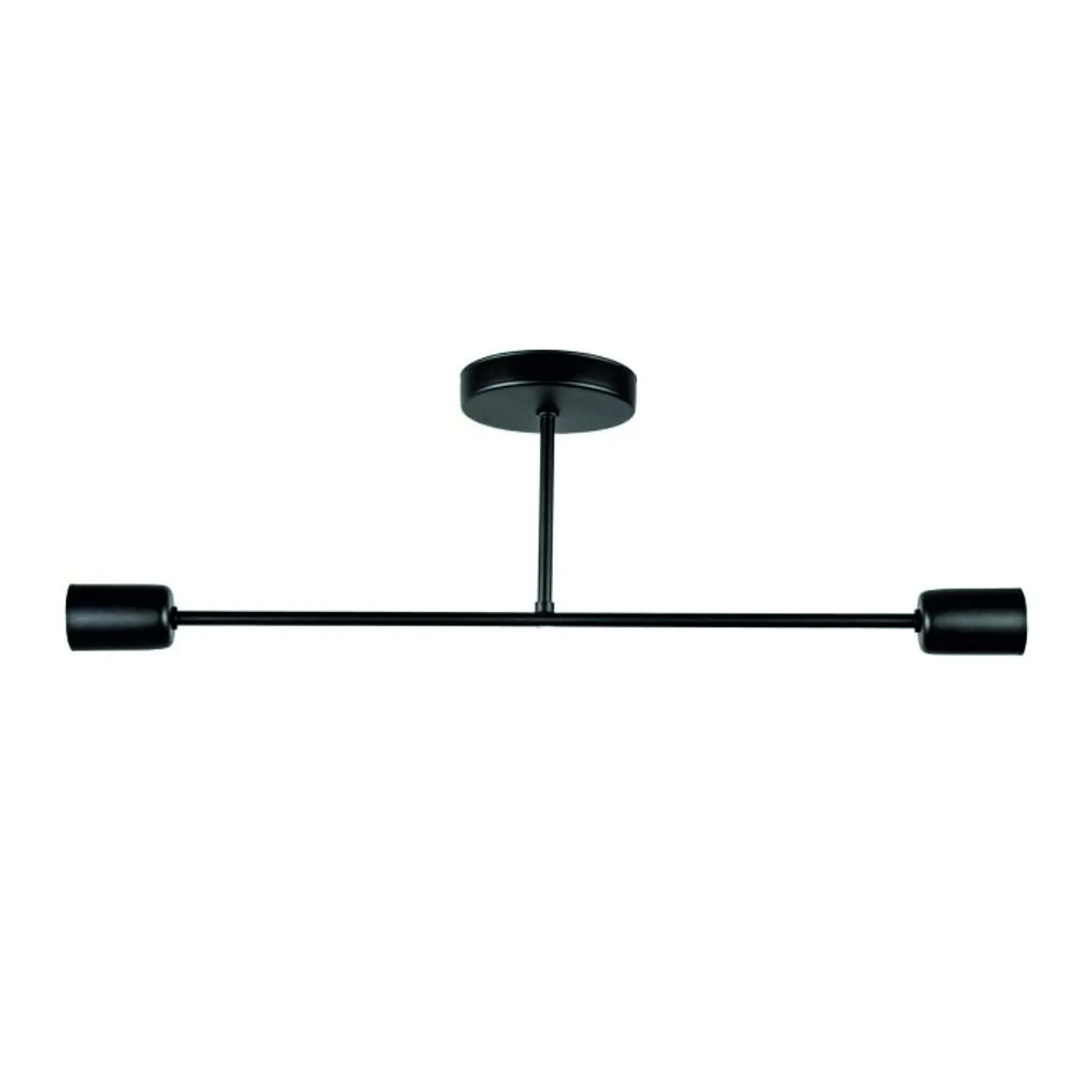 Candeeiro Teto E27 2x60W SOLO ADVITI 1