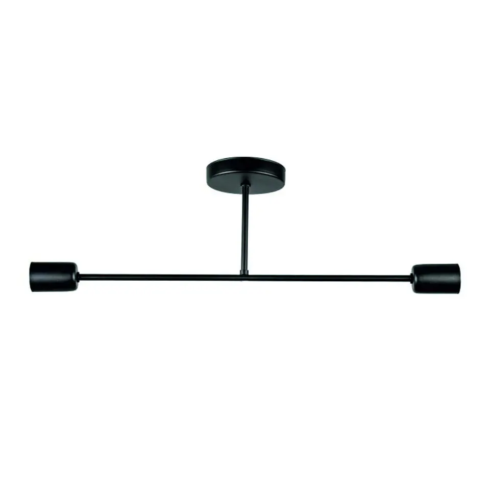 Candeeiro Teto E27 2x60W SOLO ADVITI 1