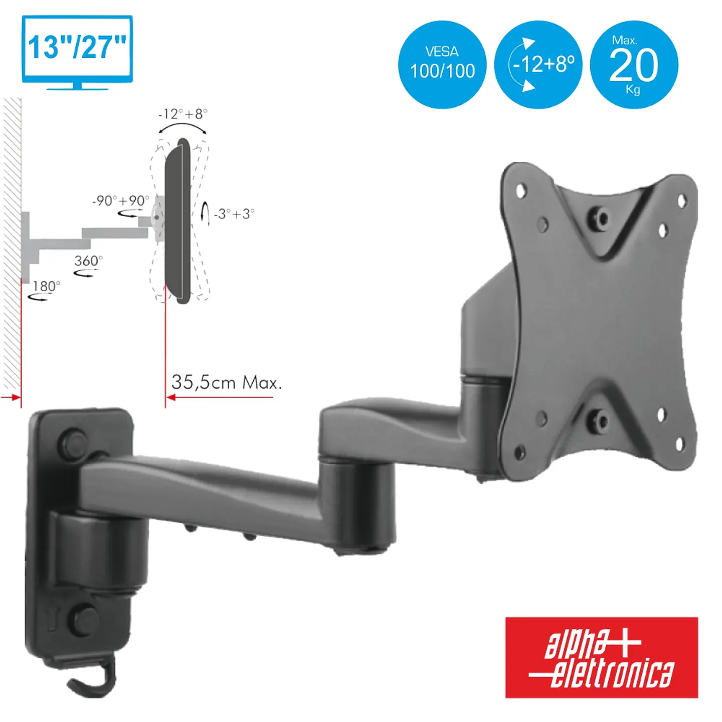 SUPORTE LCD/LED 13/27