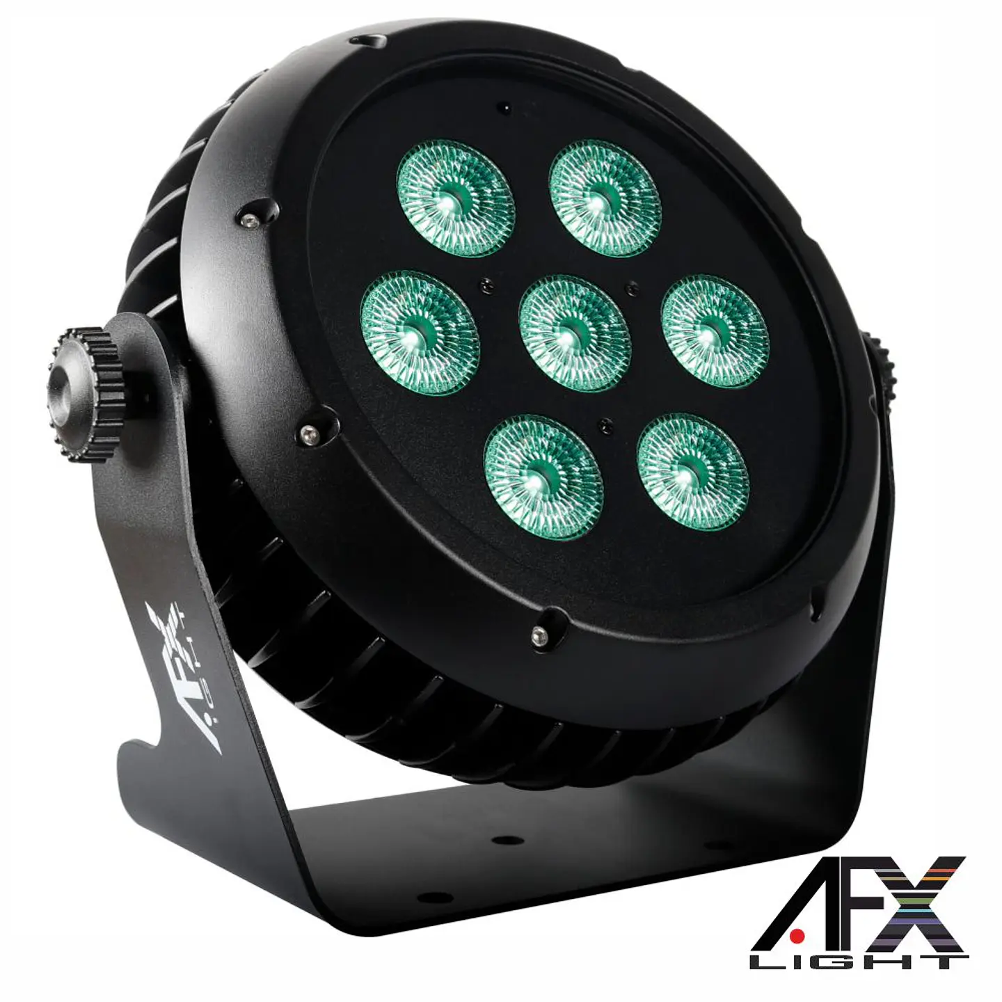 Projetor Par C/ 7 LEDS 10W RGBW DMX IP65 AFXLIGHT 1