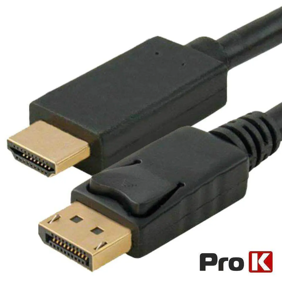 CABO DISPLAYPORT MACHO / HDMI MACHO 2M PROK 1