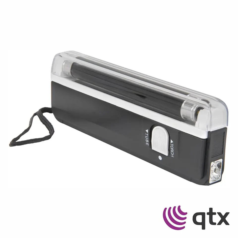 Mini Luz Negra UV 4W C/ Lanterna QTX 1