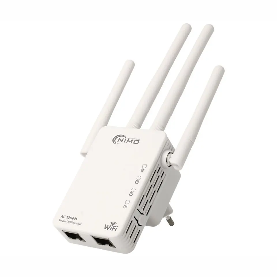 Repetidor Sinal WiFi 2.4/5GHz 1200Mbps 2xRJ45 1
