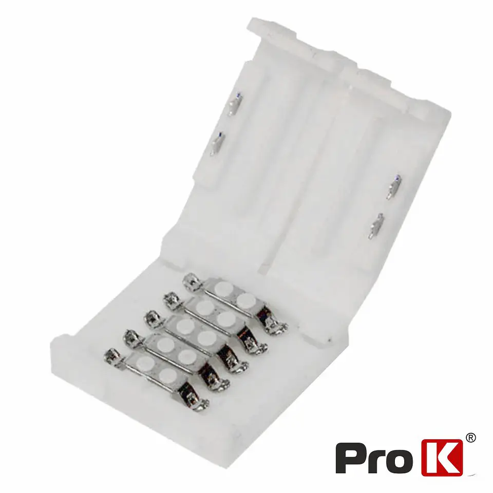 UNIÃO P/ FITA DE LEDS RGBW 10MM PROK 1