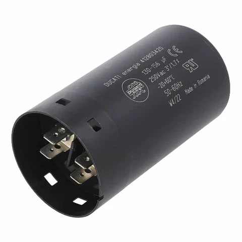 Condensador P/ Motor 143µF (130-156uF) 250V DUCATI ENERGIA