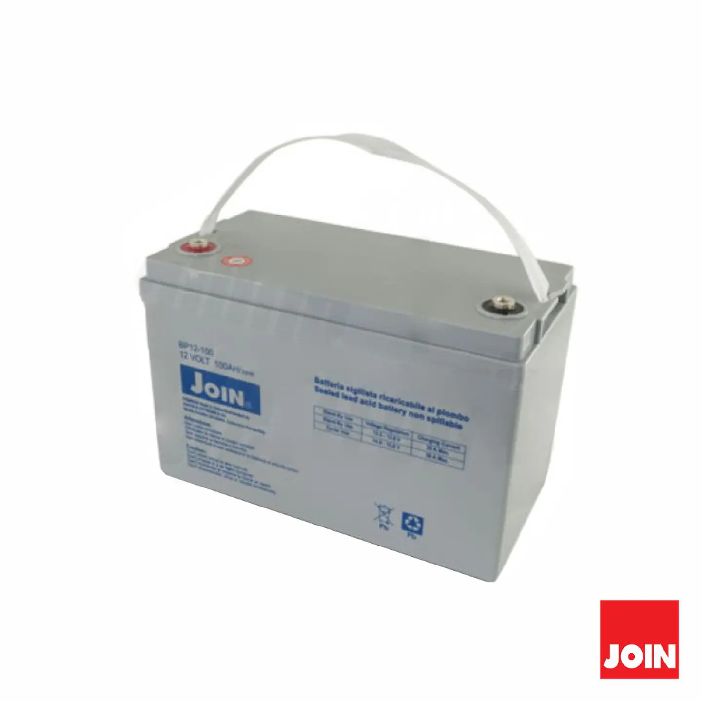 Bateria Chumbo AGM 12V 100A JOIN 1