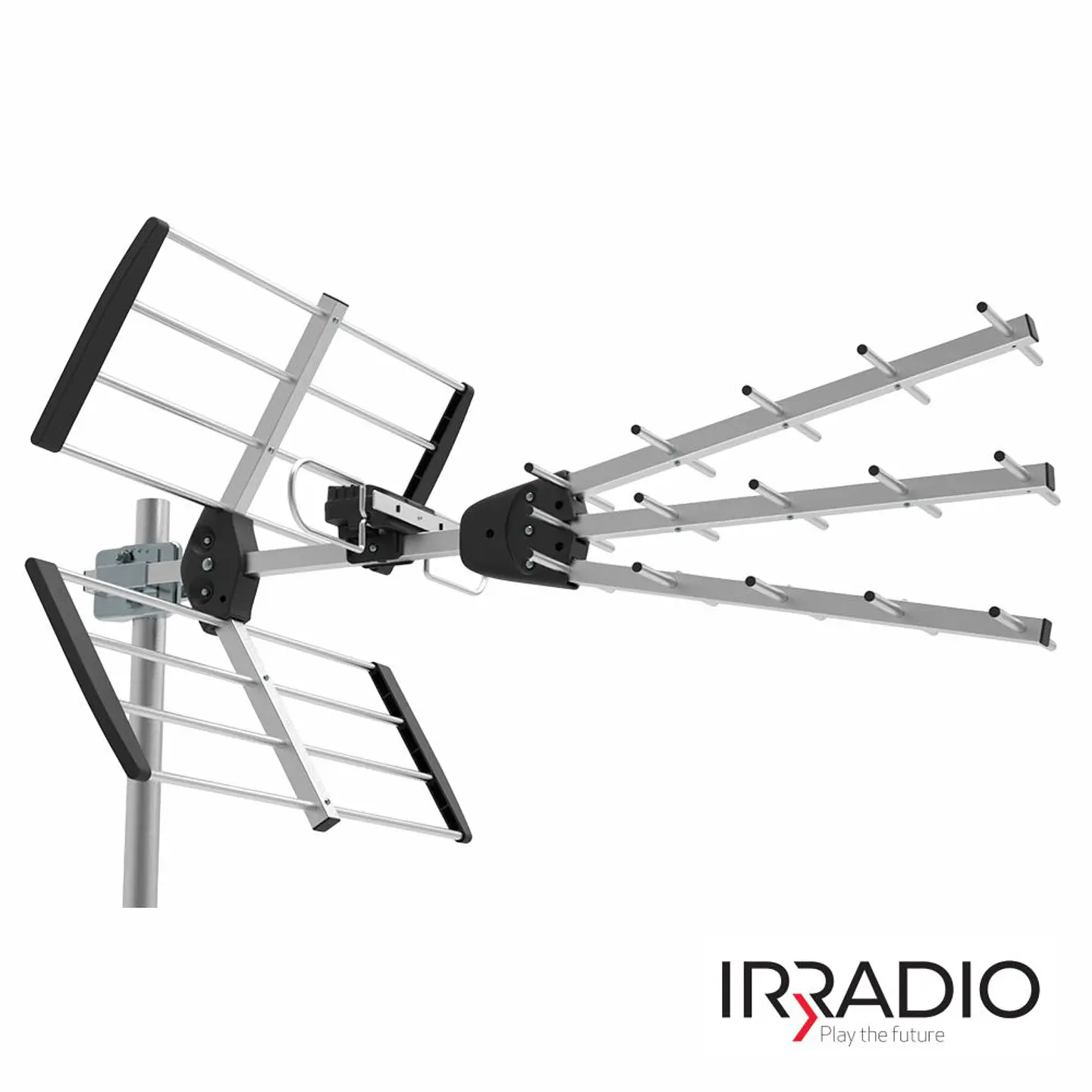 Antena TDT Exterior UHF 17 Elementos 12.5db Filtro Lte 5G 1