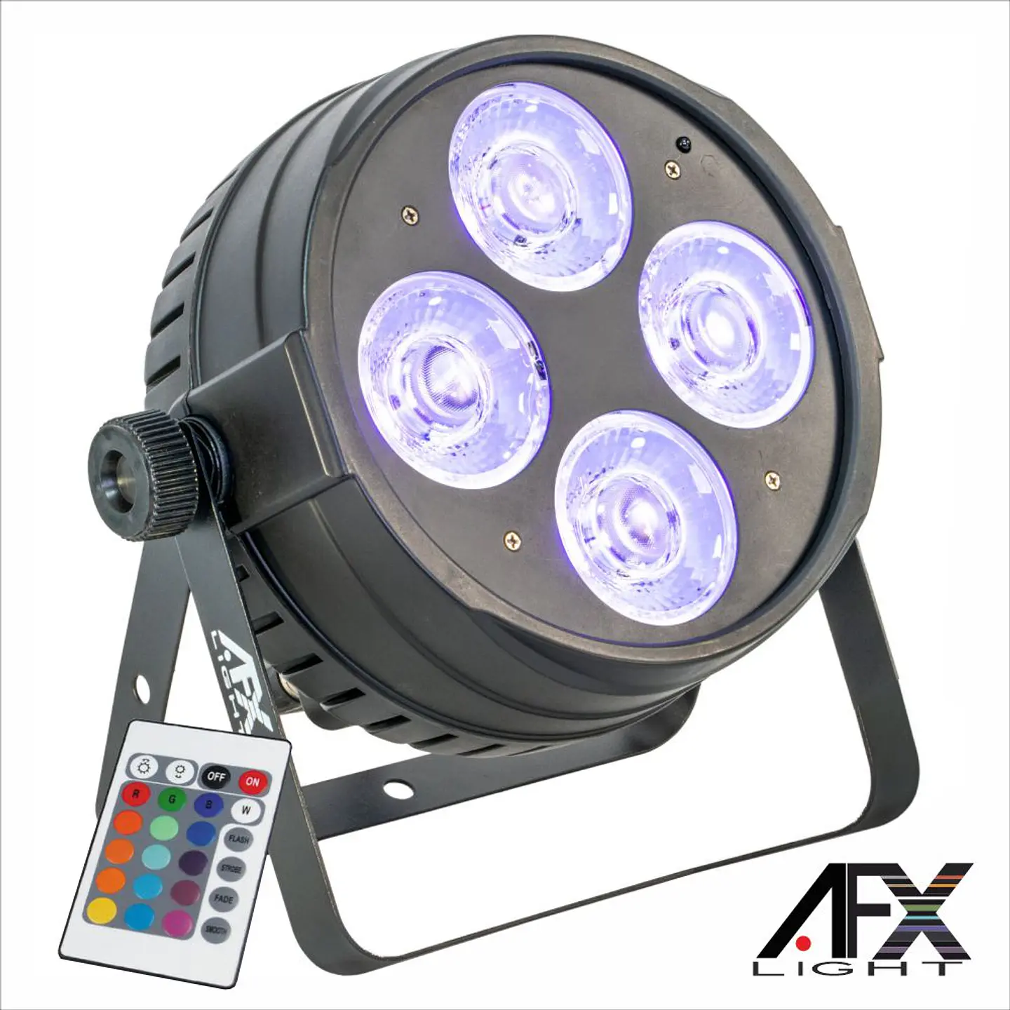 Projetor Par C/ 4 LEDS 50W UV DMX IP65 AFXLIGHT 1