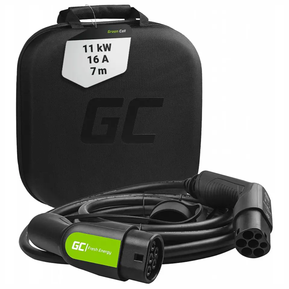 Cabo de Carregamento P/ Automóveis EV Tipo2/Tipo2 11kW 7m 1