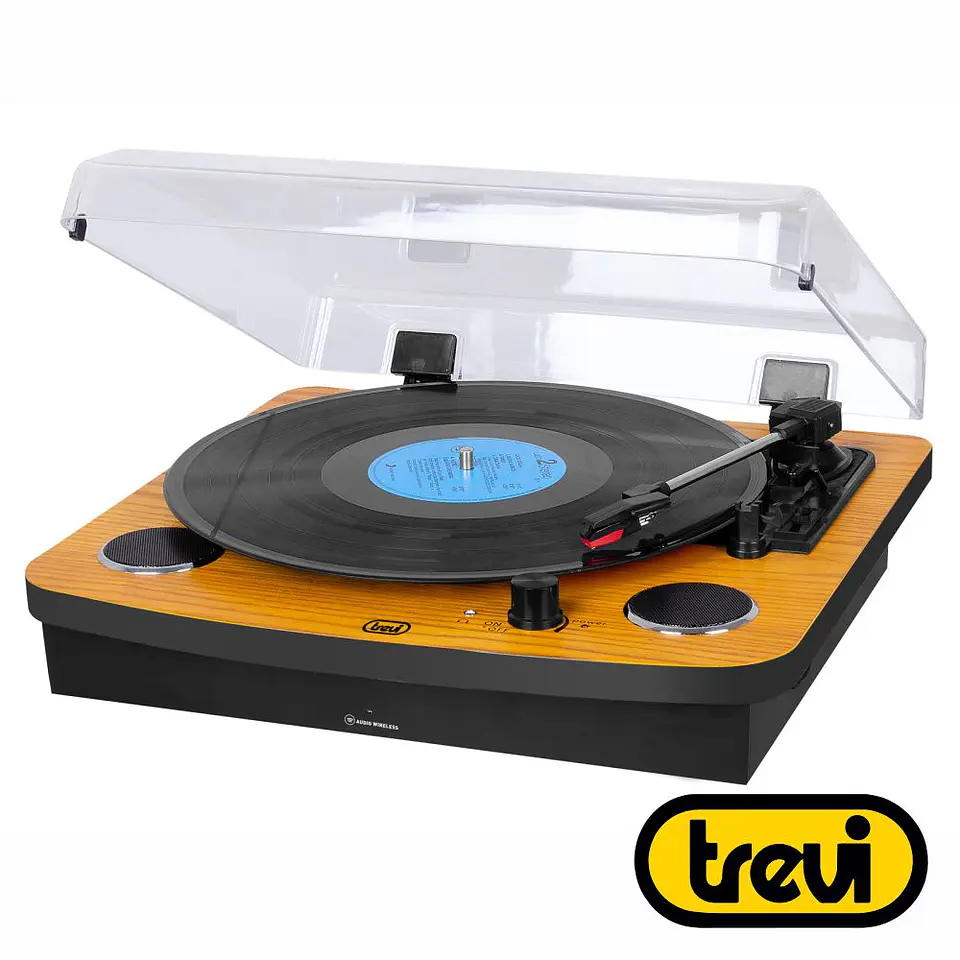 Gira-Discos 33/45/78RPM Vintage C/ Bluetooth TREVI 1