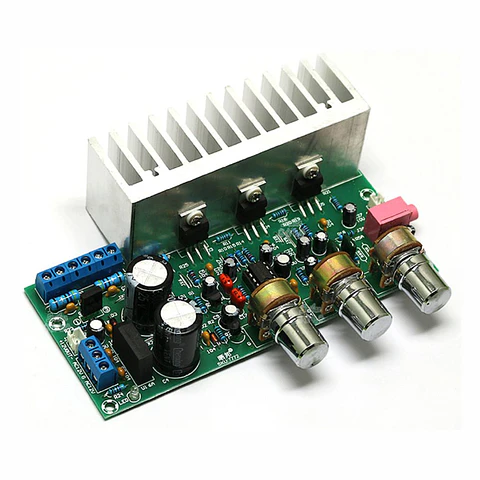 Kit Módulo Amplificador 2.1 Super BASS 2x18W+32W 9-15VDC